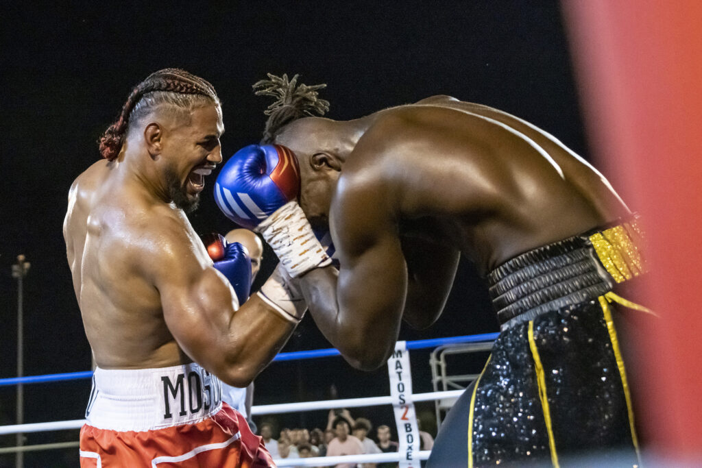 Léonardo Mosquea, champion européen de Boxe, Bron.